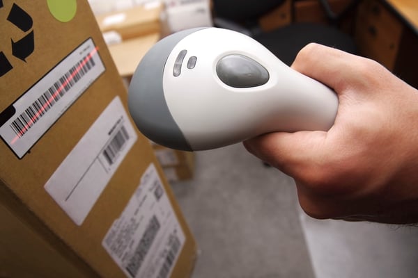 Scanning barcode